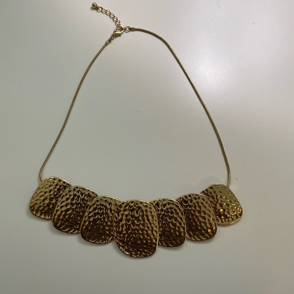 Gold necklace